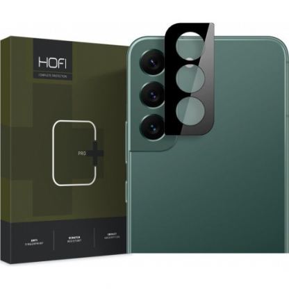 Hofi Cam Pro Plus Lens Protector - предпазна плочка за камерата на Samsung Galaxy S22, Samsung Galaxy S22 Plus (черен)
