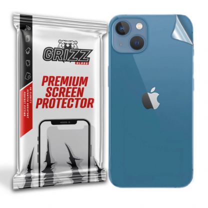 GrizzGlass UltraSkin Matte Back Film Protector - хибридно матирано защитно покритие за задната част на iPhone 14 Plus (прозрачен-мат)