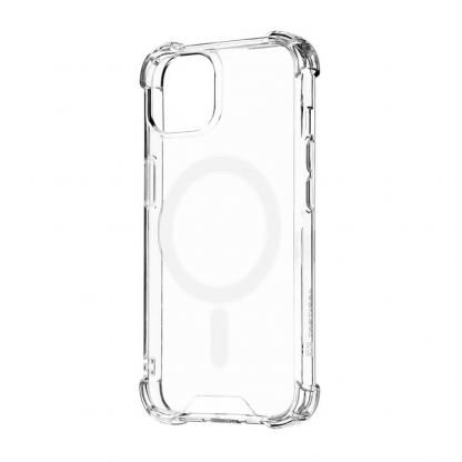 Tactical MagForce Plyo Case - хибриден удароустойчив кейс с MagSafe за iPhone 14 (прозрачен)