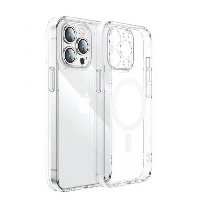 Joyroom Durable Magsafe Cover Housing Clear (JR-14D6) - силиконов (TPU) калъф за iPhone 14 Pro (прозрачен)