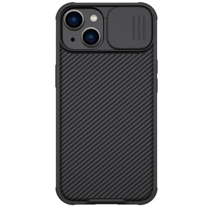 Nillkin CamShield Pro Magnetic Hard Case - хибриден удароустойчив кейс с MagSafe за iPhone 14 Plus (черен)