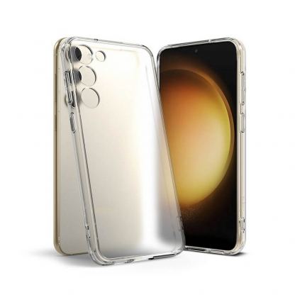 Ringke Fusion Matte Case - хибриден удароустойчив кейс за Samsung Galaxy S23 (прозрачен-мат)