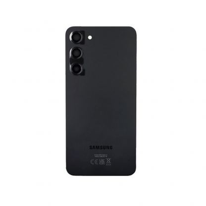 Samsung Back Cover - оригинален резервен заден капак за Samsung Galaxy S23 Plus (черен)