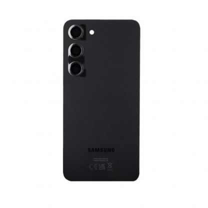 Samsung Back Cover - оригинален резервен заден капак за Samsung Galaxy S23 (черен)