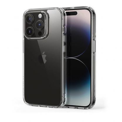 ESR Ice Shield Case - хибриден удароустойчив кейс за iPhone 15 Pro (прозрачен)