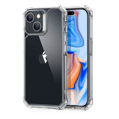ESR Air Armor Case - хибриден удароустойчив кейс за iPhone 15 (прозрачен)