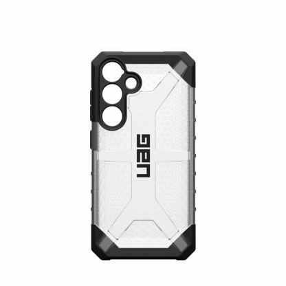 Urban Armor Gear Plasma Case - удароустойчив хибриден кейс за Samsung Galaxy S24 (прозрачен)