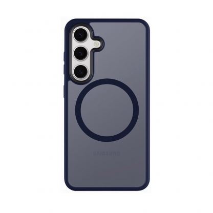 Tactical MagForce Hyperstealth Cover - хибриден удароустойчив кейс с MagSafe за Samsung Galaxy S24 (син)