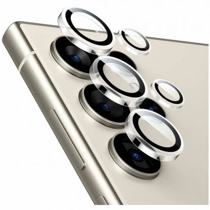 ESR Tempered Glass Camera Lens Protector - предпазни стъклени лещи за камерата на Samsung Galaxy S24 Ultra (прозрачен)