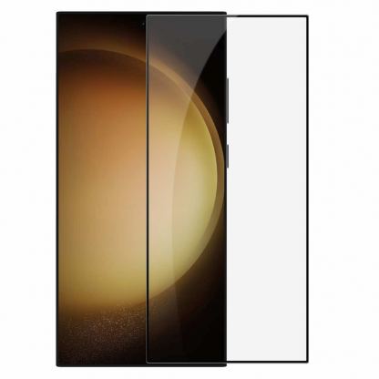 Nillkin 2.5D CP+ PRO Full Coverage Tempered Glass - калено стъклено защитно покритие за дисплея на Samsung Galaxy S24 Ultra (черен-прозрачен) 