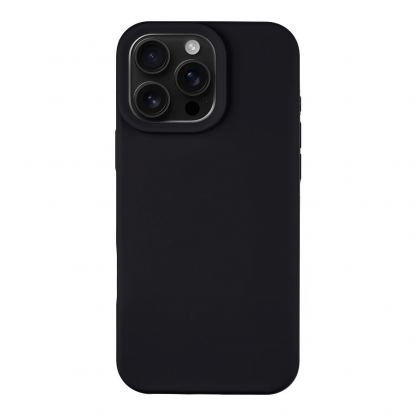 Силиконов калъф с MagSafe за iPhone 16 Pro Max - Tactical MagForce Velvet Smoothie Cover (черен)