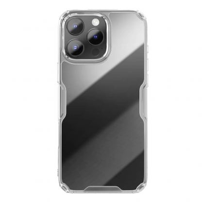 Хибриден удароустойчив кейс за iPhone 16 Pro Max - Nillkin Nature TPU Pro Case (прозрачен)