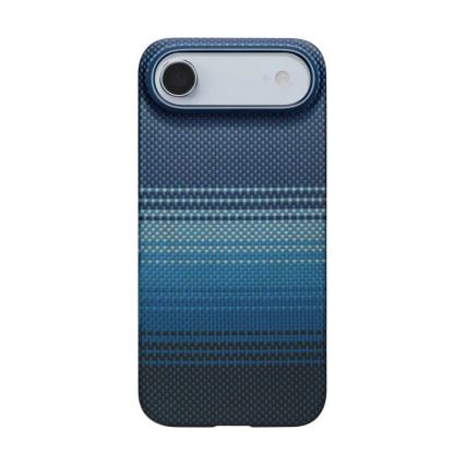 Кевларен кейс с MagSafe за iPhone 17 Air - Pitaka PitaTap MagEZ 7 Ultra Slim Case Aramid Fiber (тъмносин)