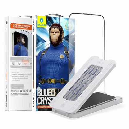 Стъклено защитно покритие за дисплея на iPhone 16 Pro, iPhone 17, iPhone 17 Pro - Blueo Crystal Anti-Scratch Tempered Glass