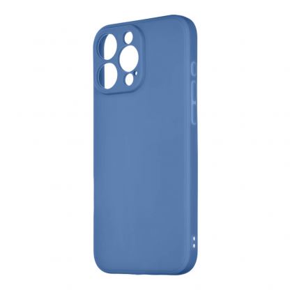 Силиконов (TPU) калъф за iPhone 16 Pro Max - OBALME Basic Matte TPU Case (син)