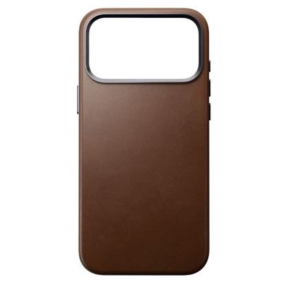 Кожен (естествена кожа) кейс с MagSafe за iPhone 17 Pro Max - Nomad Traditional Leather MagSafe Case (кафяв)