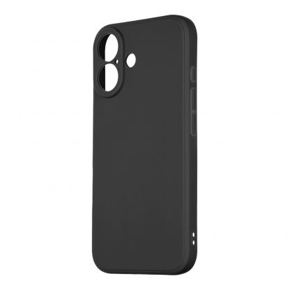 Силиконов (TPU) калъф за iPhone 16 - OBALME Basic Matte TPU Case (черен)