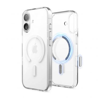Хибриден удароустойчив кейс с MagSafe за iPhone 17 - Elago Magnetic Hybrid Case (прозрачен)