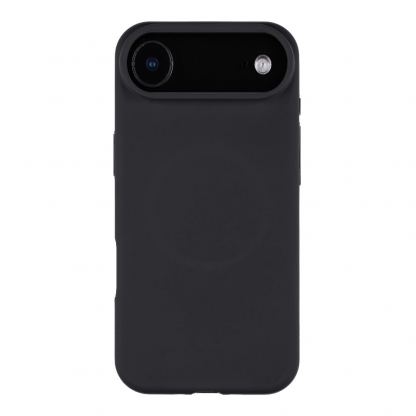 Силиконов калъф с MagSafe за iPhone 17 Air - Tactical MagForce Velvet Smoothie Cover (черен)