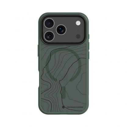 Хибриден удароустойчив кейс с MagSafe за iPhone 17 Pro - Tactical MagForce Hyperstealth Sika Cover (тъмнозелен)