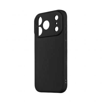 Силиконов (TPU) калъф за iPhone 17 Pro - OBALME Basic Matte TPU Case (черен)