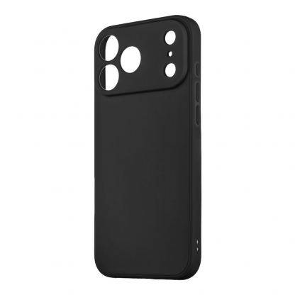 Силиконов (TPU) калъф за iPhone 17 Pro Max - OBALME Basic Matte TPU Case (черен)