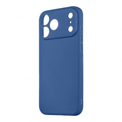 Силиконов (TPU) калъф за iPhone 17 Pro Max - OBALME Basic Matte TPU Case (син)