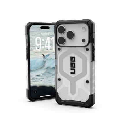Удароустойчив хибриден кейс с MagSafe за iPhone 17 Pro - Urban Armor Gear Pathfinder Clear MagSafe Case (прозрачен)