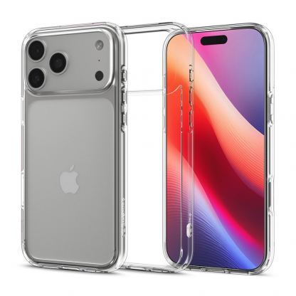 Хибриден кейс с висока степен на защита за iPhone 17 Pro - Spigen Ultra Hybrid Case (прозрачен)