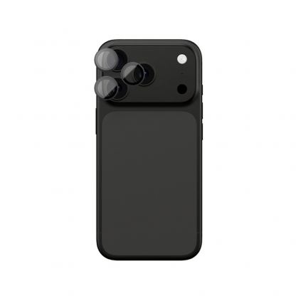 Предпазни сапфирени лещи за камерата на iPhone 17 Pro, iPhone 17 Pro Max - AmazingThing Titan Lens Sapphire Camera Lens Protector (тъмносив)