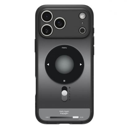 Хибриден кейс с висока степен на защита с MagSafe за iPhone 17 Pro - Spigen Ultra Hybrid MagSafe Classic Black Case (черен) 