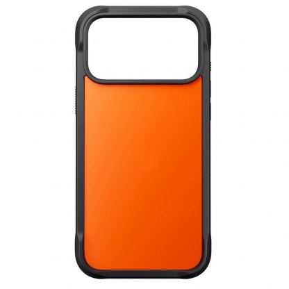 Хибриден удароустойчив кейс с MagSafe за iPhone 17 Pro Max - Nomad Rugged Case (оранжев)