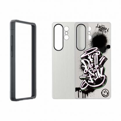 Оригинален иновативен поликарбонатов кейс за Samsung Galaxy S25 Ultra - Samsung FlipSuit Protective Case EF-JS938CBEGWW (прозрачен)