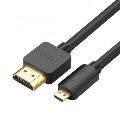 HDMI към microHDMI кабел 2.0v 4K 60Hz (100 см) - Ugreen HDMI to micro HDMI cable (черен)
