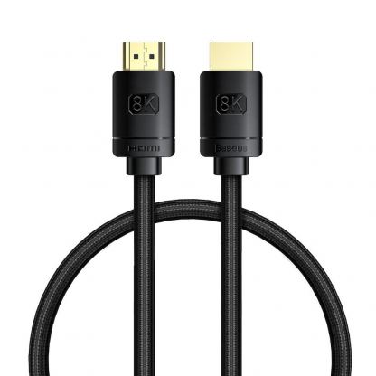 Високоскоростен 8K HDMI към HDMI кабел (50 см) - Baseus High Definition Series HDMI 2.1, 8K 60Hz Cable (черен)