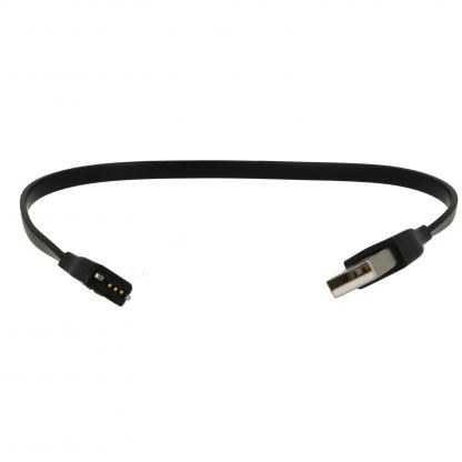 Захранващ USB кабел за Fitbit Charge, Force - USB Charging Cable for Fitbit Charge, Force 30cm (черен)