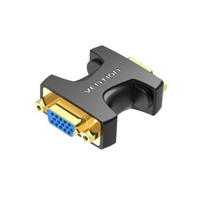 Адаптер за свързване на VGA устройства към VGA кабел - Vention VGA Female To VGA Female Adapter FullHD (черен)