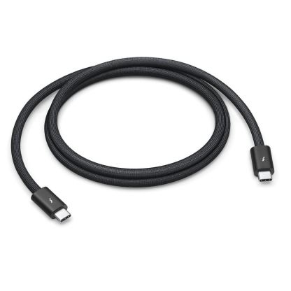 Apple Thunderbolt 5 (USB-C) Pro Cable - Thunderbolt 5 (USB-C) кабел за Apple продукти (100 см) (черен) 