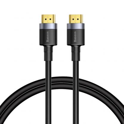 4K HDMI към HDMI кабел (100 см) - Baseus Cafule 4K HDMI 2.0 Male To HDMI Male Cable (CADKLF-F01) (черен)