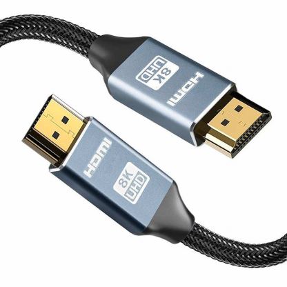 Високоскоростен 8K HDMI към HDMI кабел (200 см) (черен)  - Neofier HDMI 8K 60Hz Cable