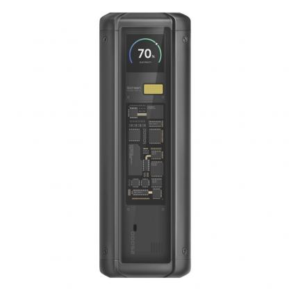 Преносима външна батерия с 2xUSB-C и 1xUSB-A изходи и технология за бързо зареждане - Xiaomi HyperCharge Power Bank 25000 mAh 212W (черен)