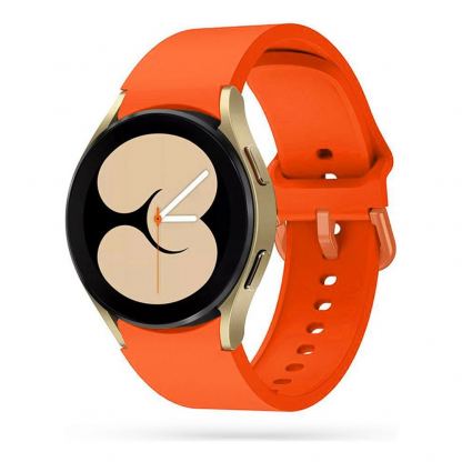 Силиконова каишка за Samsung Galaxy Watch, Huawei Watch, Xiaomi, Garmin и други часовници с 20мм захват - Tech-Protect Iconband Silicone Sport Band 20mm (оранжев)