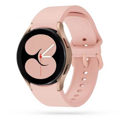 Силиконова каишка за Samsung Galaxy Watch, Huawei Watch, Xiaomi, Garmin и други часовници с 20мм захват - Tech-Protect Iconband Silicone Sport Band 20mm (розов)