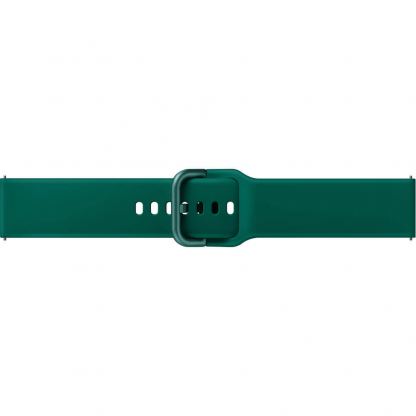 Оригинална силиконова спортна каишка за Samsung Galaxy Watch, Huawei Watch, Xiaomi, Garmin и други часовници с 20мм захват - Samsung Sport Strap 20mm (ET-SFR82MGE) (зелен)