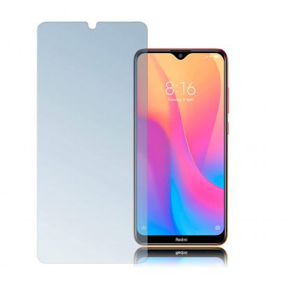 Калено стъклено защитно покритие за дисплея на Xiaomi Redmi 8A - 4smarts Second Glass 2D Limited Cover (прозрачен)