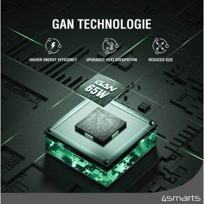 Захранване за ел. мрежа с 4xUSB-C PD изхода и 2xUSB изходa - 4Smarts 7in1 GaN PD Wireless Charging Station 100W (бял)