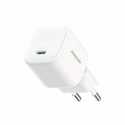 Захранване за ел. мрежа с USB-C изход с технология за бързо зареждане  - Joyroom JR-TCG08 USB-C GaN Fast Wall Charger 20W (черен)