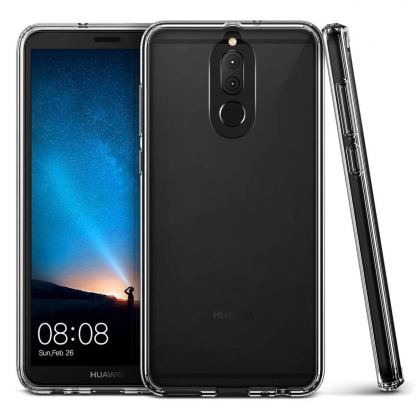 Verus New Crystal Mixx Case - хибриден удароустойчив кейс за Huawei Mate 10 Lite (прозрачен)