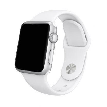 Dummy Apple Watch 38 mm - макет на Apple Watch 38 mm (бял със силиконова верижка)
