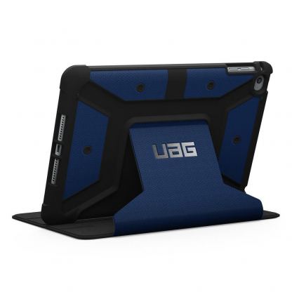 Urban Armor Gear Folio Case - удароустойчив хибриден кейс за iPad mini 4 (син)